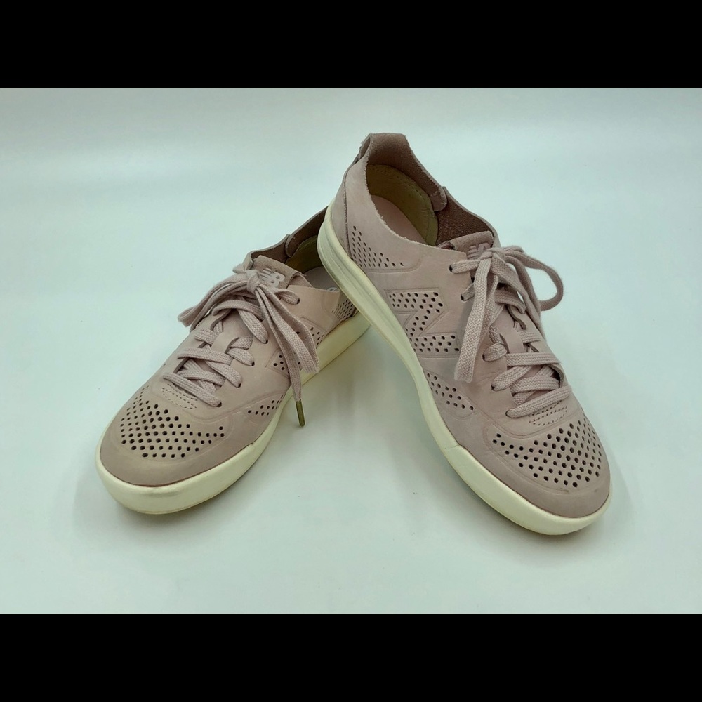 New Balance Reengineered pink athletic shoes